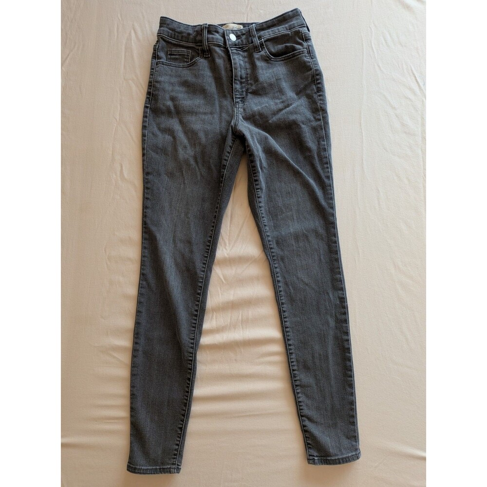 Universal Thread Jeans Gray High Rise Skinny Stretch Denim Pants Women's 2L